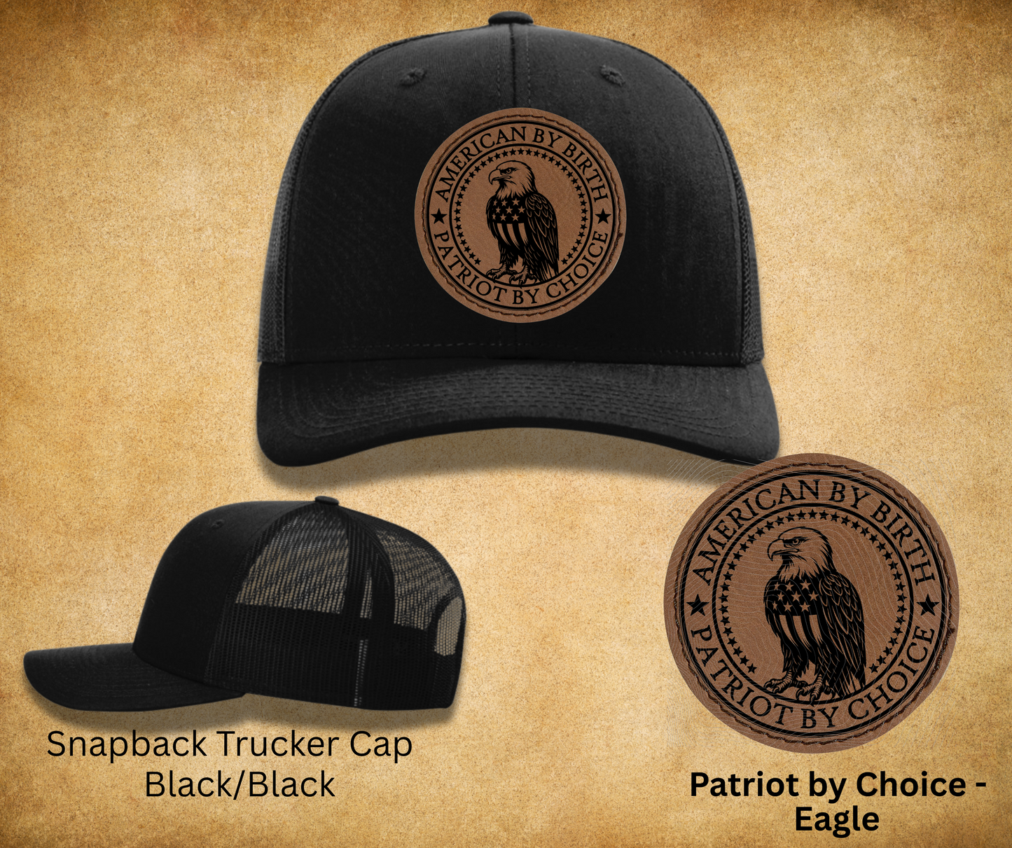 American by Birth Patriot by Choice - Eagle