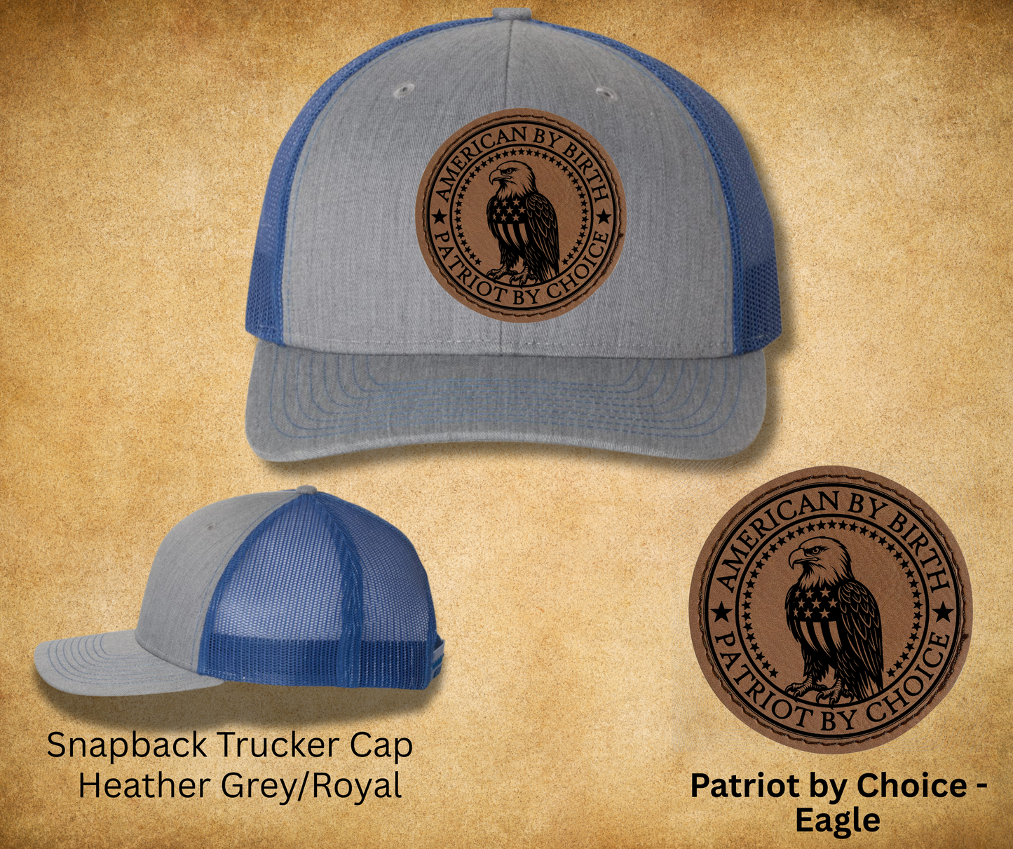 American by Birth Patriot by Choice - Eagle