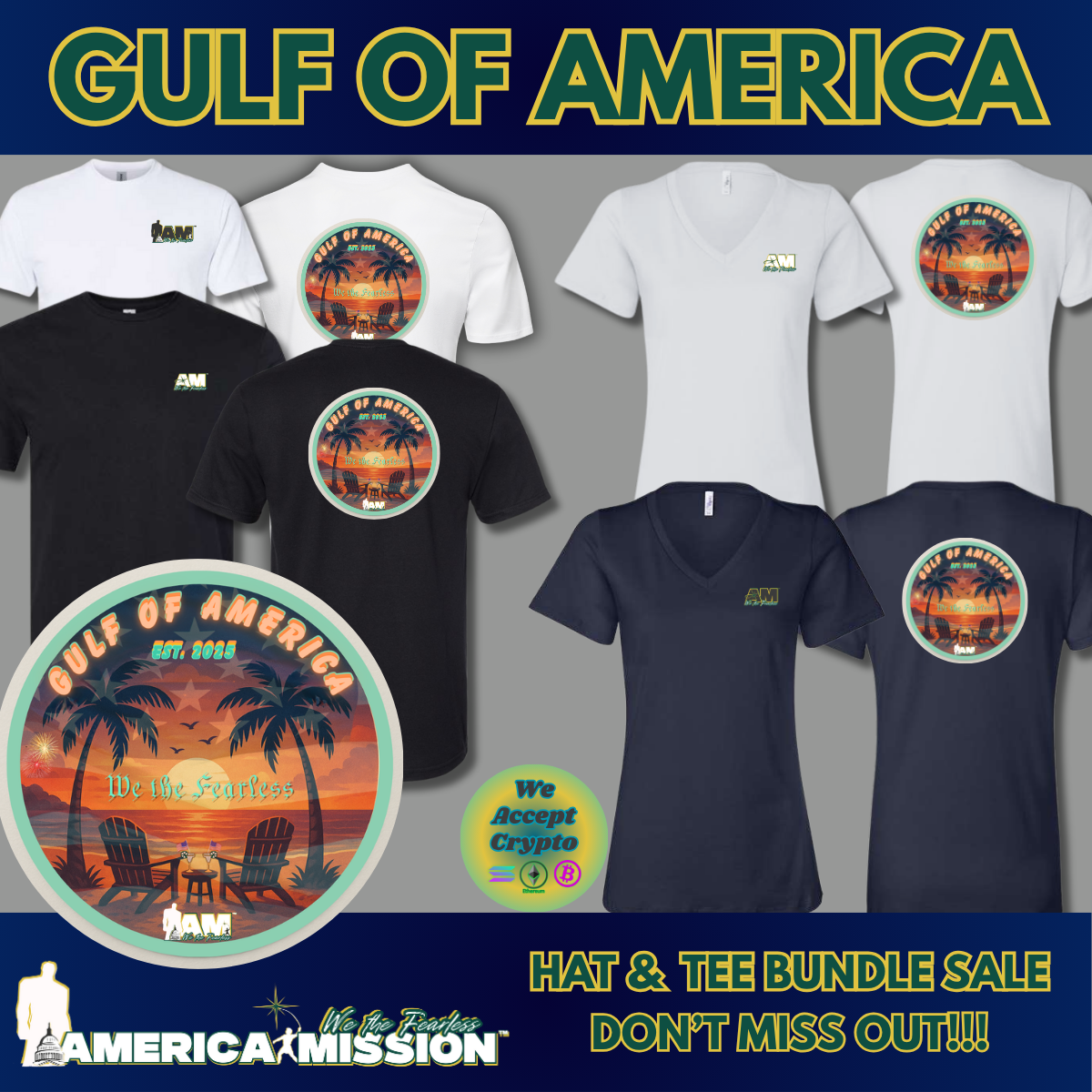 Gulf of America Tees & V's