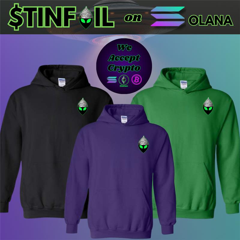 $TINFOIL - Hooded Sweatshirt