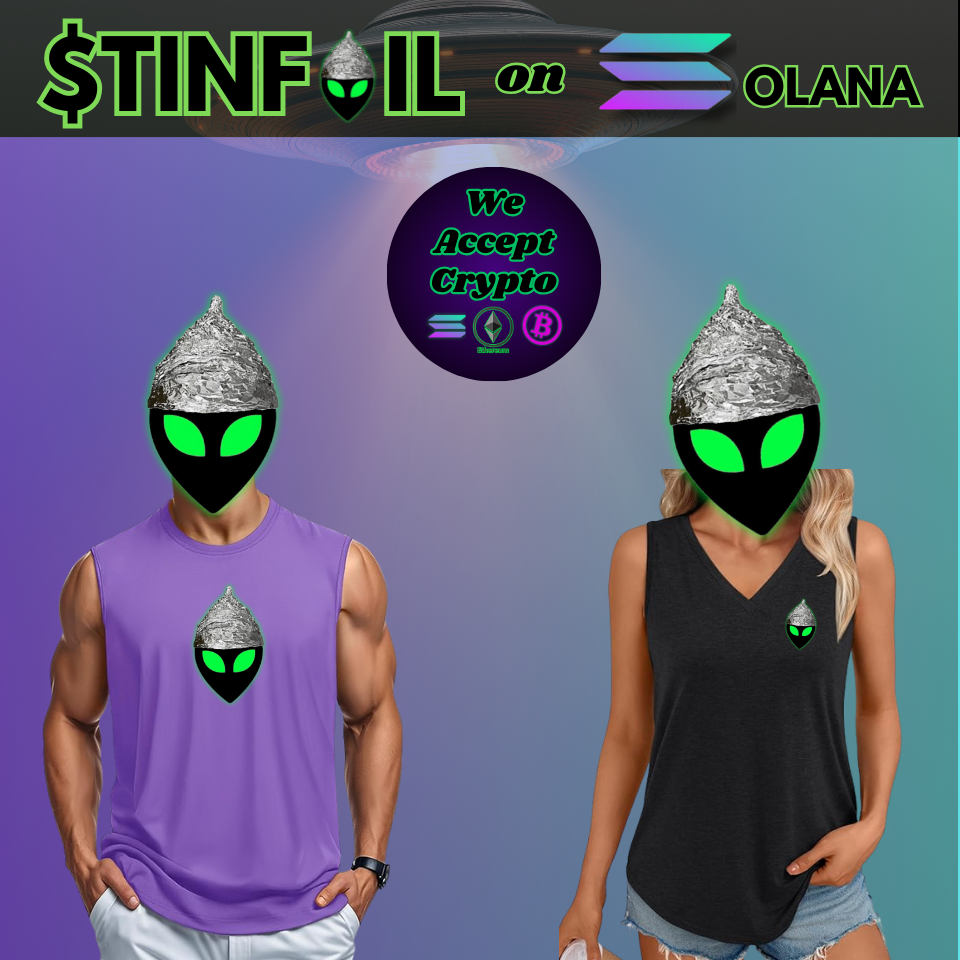 $TINFOIL - Sleeveless Shirts