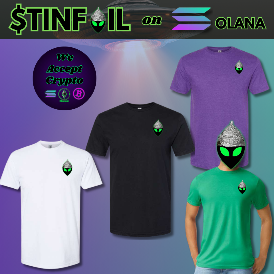 $TINFOIL - Softstyle Crewneck Tees