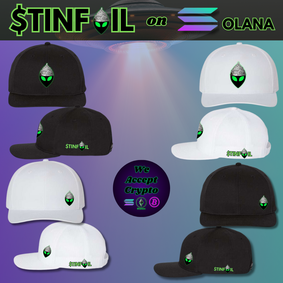 $TINFOIL - Richardson Snapback Trucker Cap