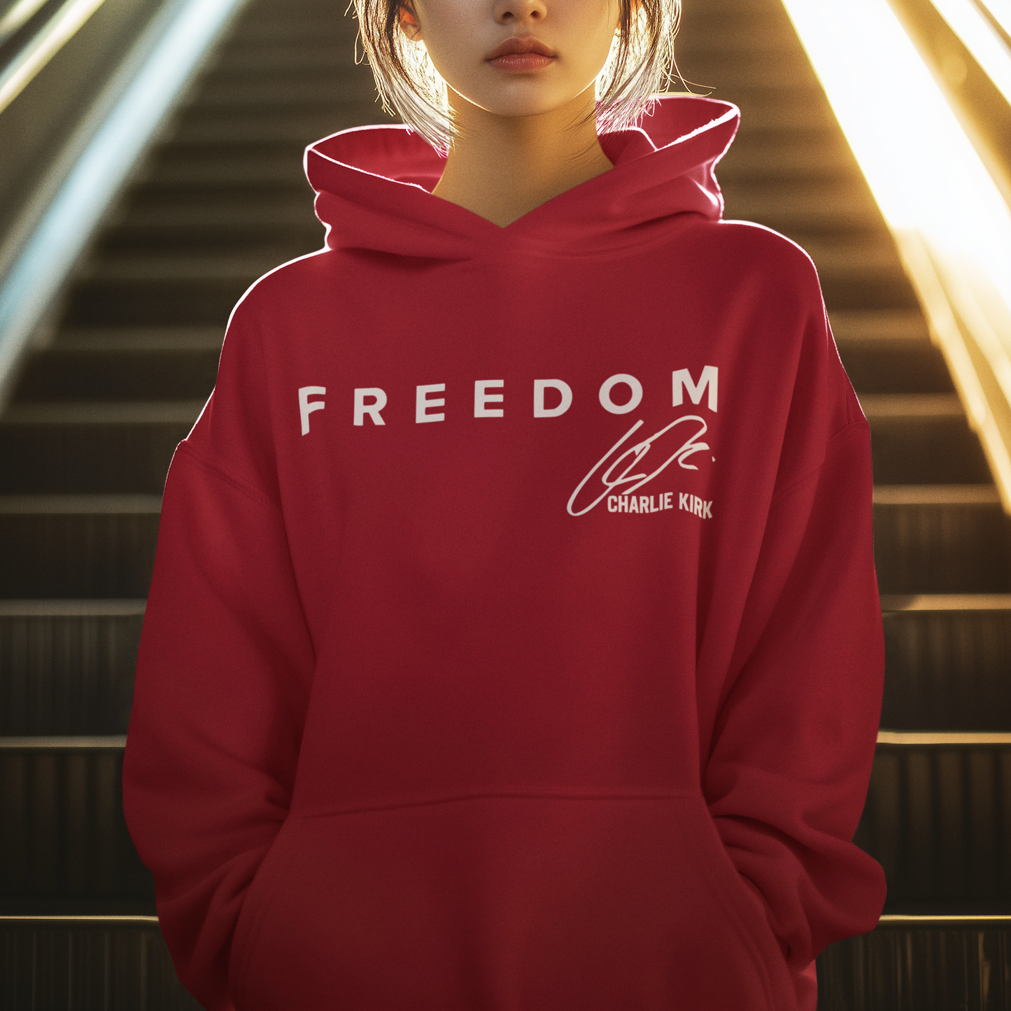 Hoodies - Freedom – Charlie Kirk Tribute