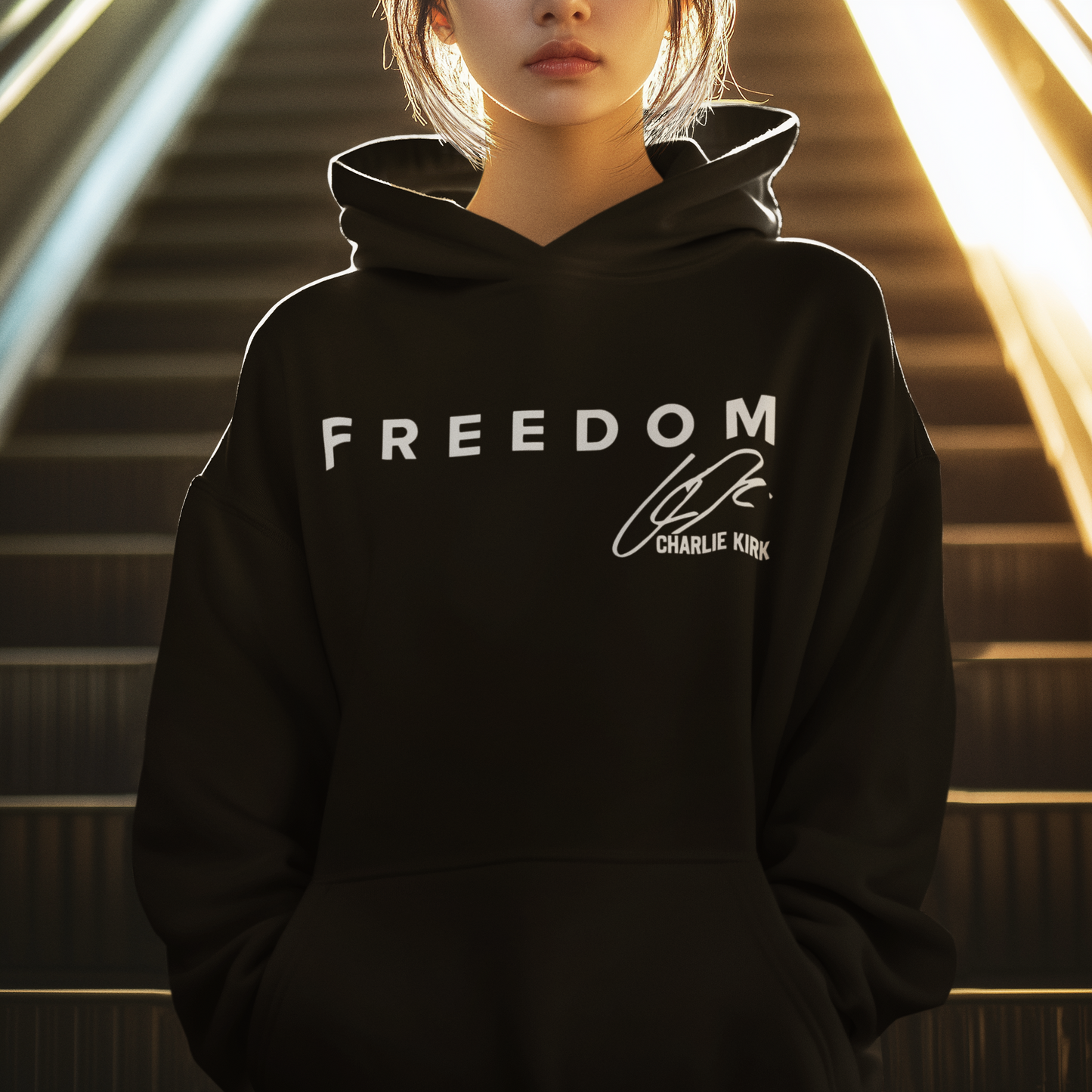 Hoodies - Freedom – Charlie Kirk Tribute