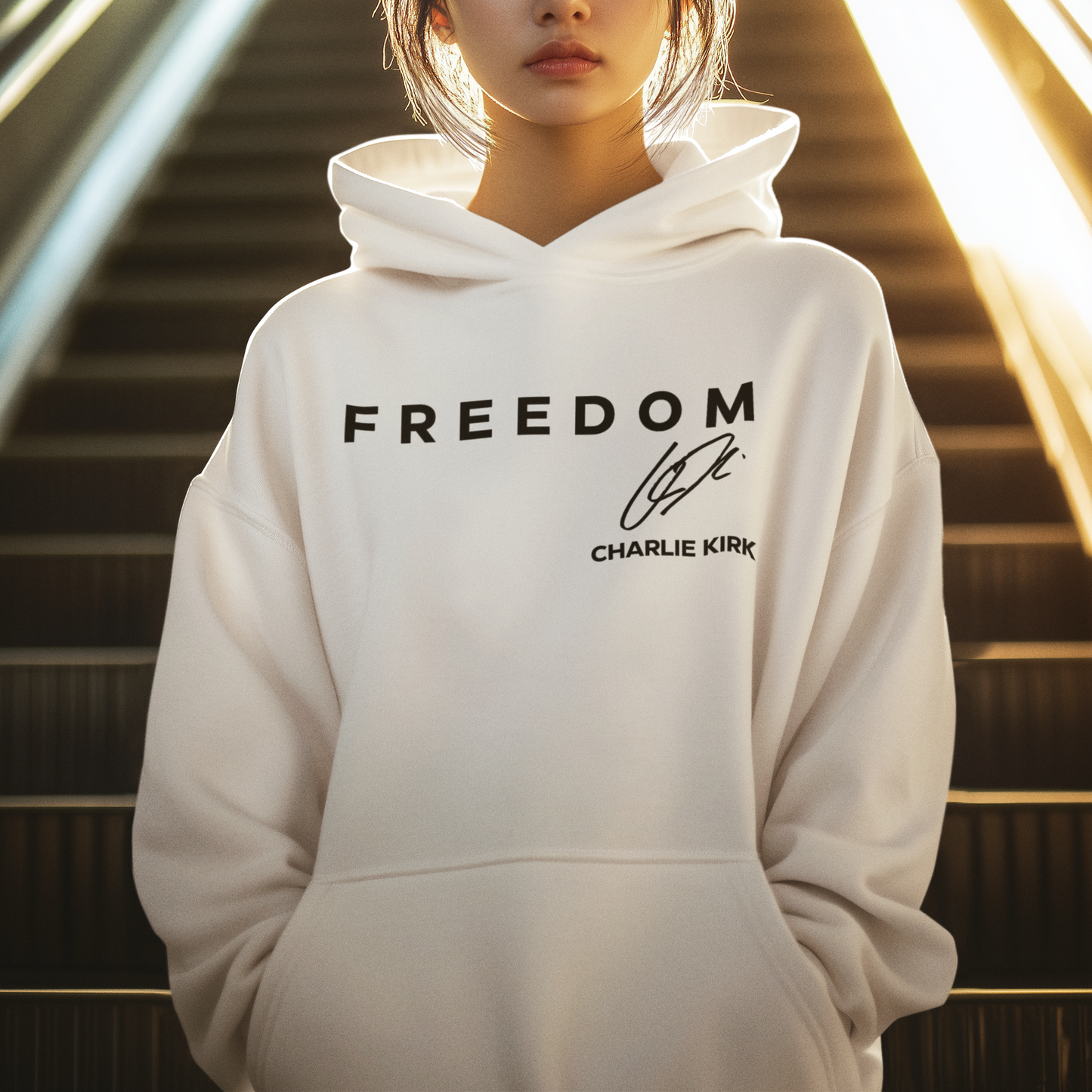 Hoodies - Freedom – Charlie Kirk Tribute
