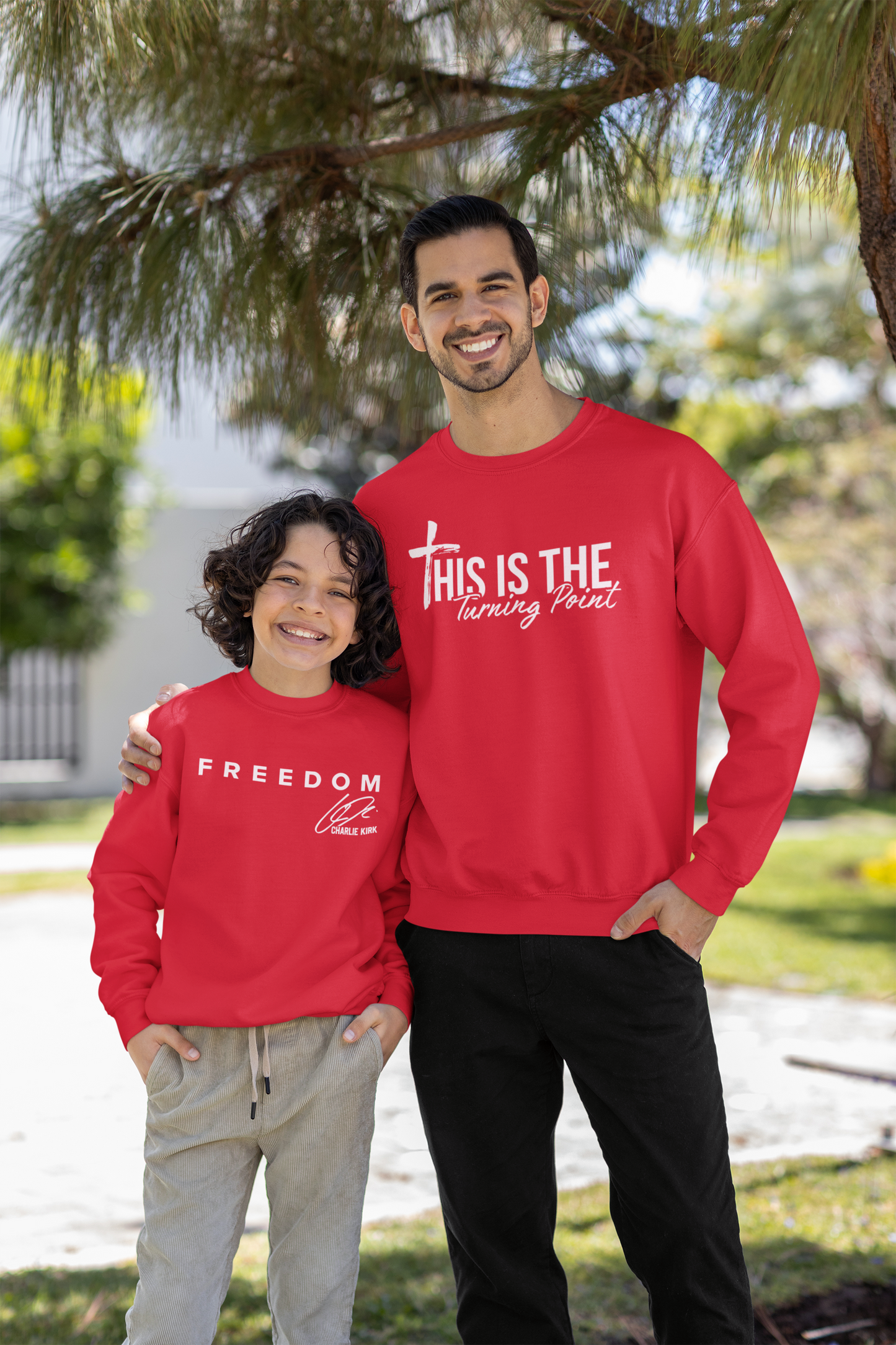 Crewneck Sweatshirt - Freedom – Charlie Kirk Tribute