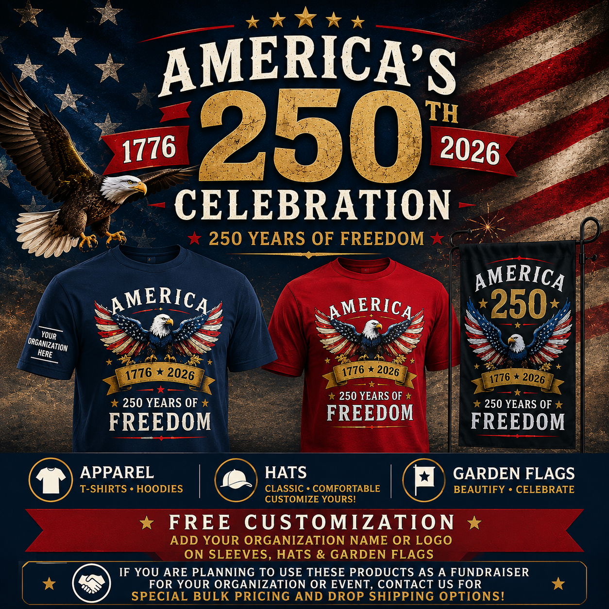 Celebrate 250 Years of American Freedom