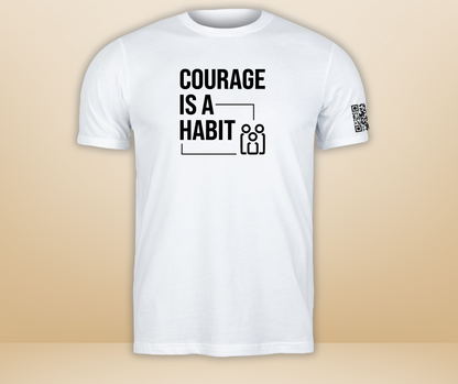 Courage Is A Habit Logo