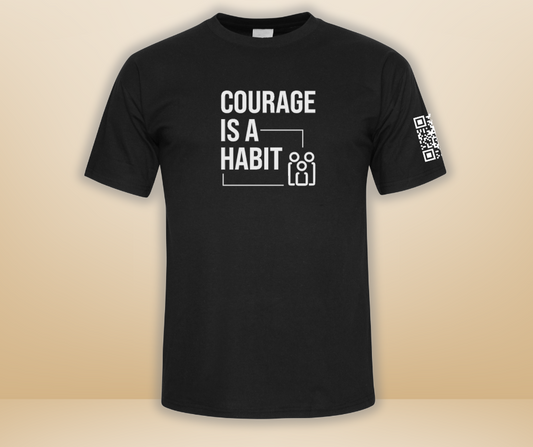 Courage Is A Habit Logo