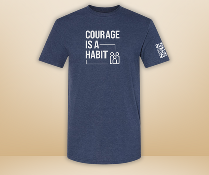 Courage Is A Habit Logo