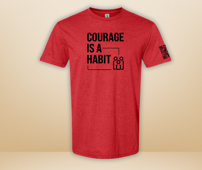 Courage Is A Habit Logo