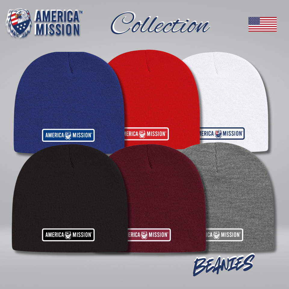 AM Betsy Ross MAYM - 8 1/2" Beanie