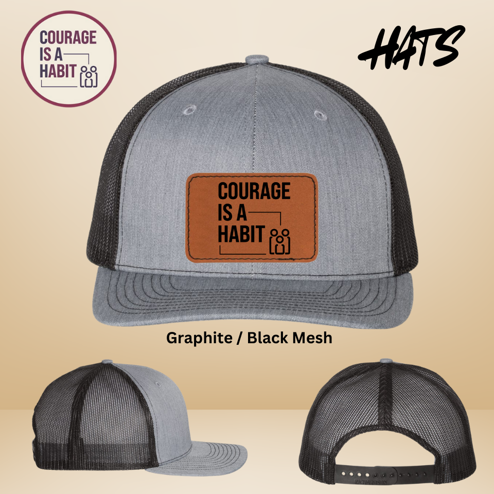 CIAH Laser Leather Patch Hat