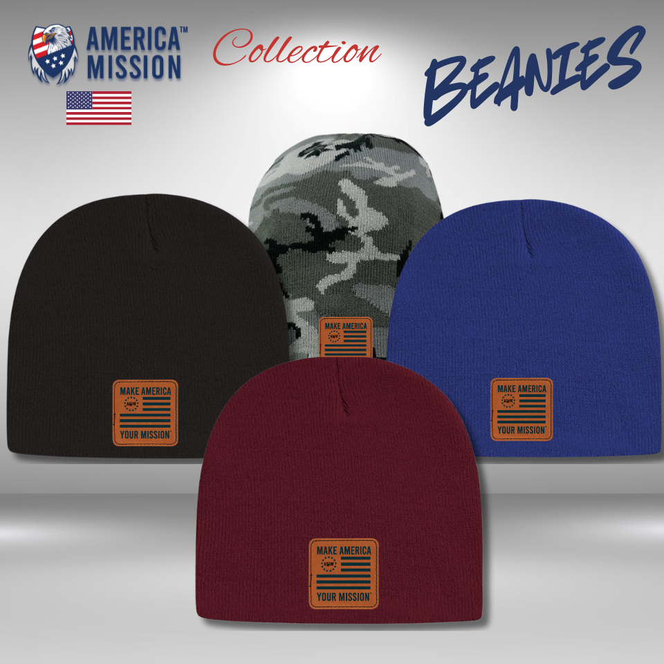 America Mission - 8 1/2" Beanie