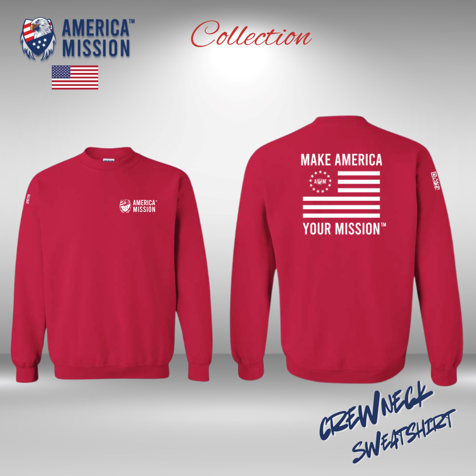 AM - Betsy Ross  MAYM Crewneck Sweatshirt