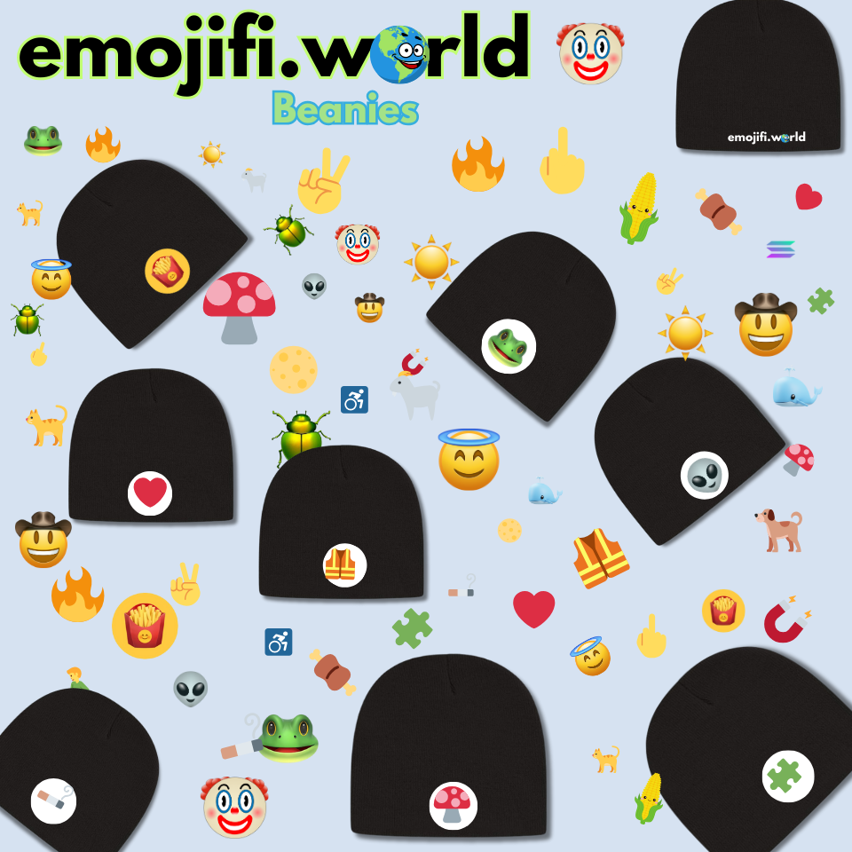 emojifi.world - 8 1/2" Beanie