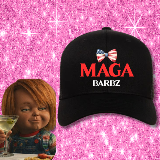 MAGA Barbz Bow Hat