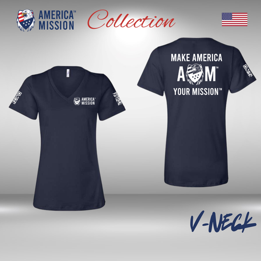 AM - Eagle MAYM Women's V-Neck (Multi Color)