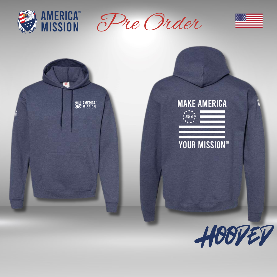 AM - Betsy Ross - MAYM Hooded Sweatshirt