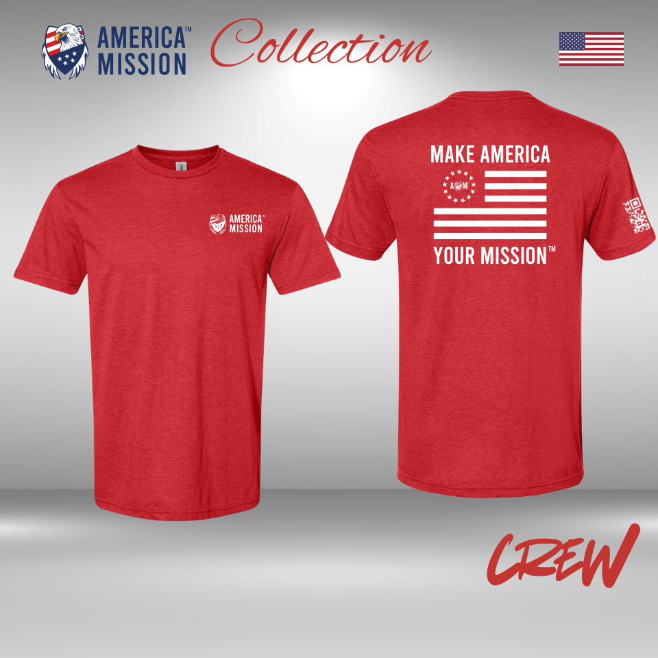 BetsyRoss - Make America Your Mission - Crew Neck