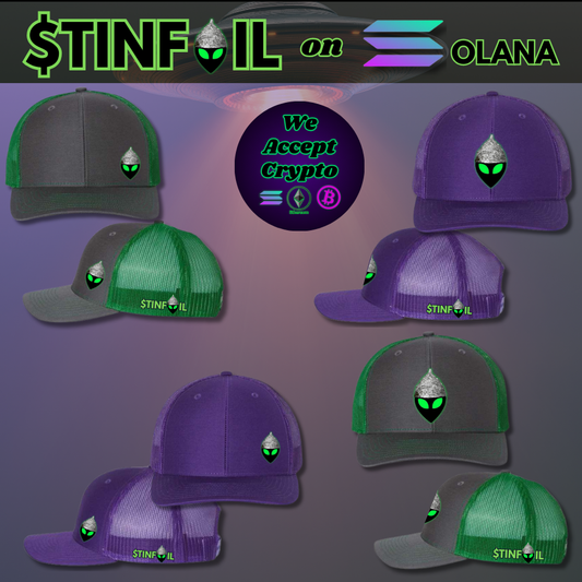 $TINFOIL - Richardson Snapback Trucker Cap