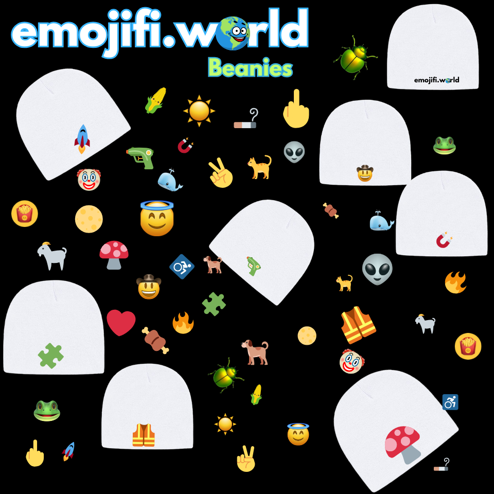 emojifi.world - 8 1/2" Beanie