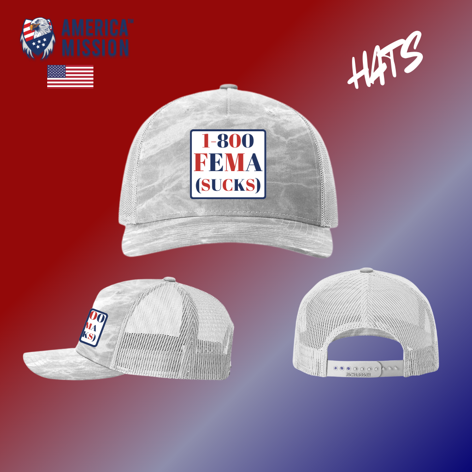 AM - 1800 FEMA Camo Hats