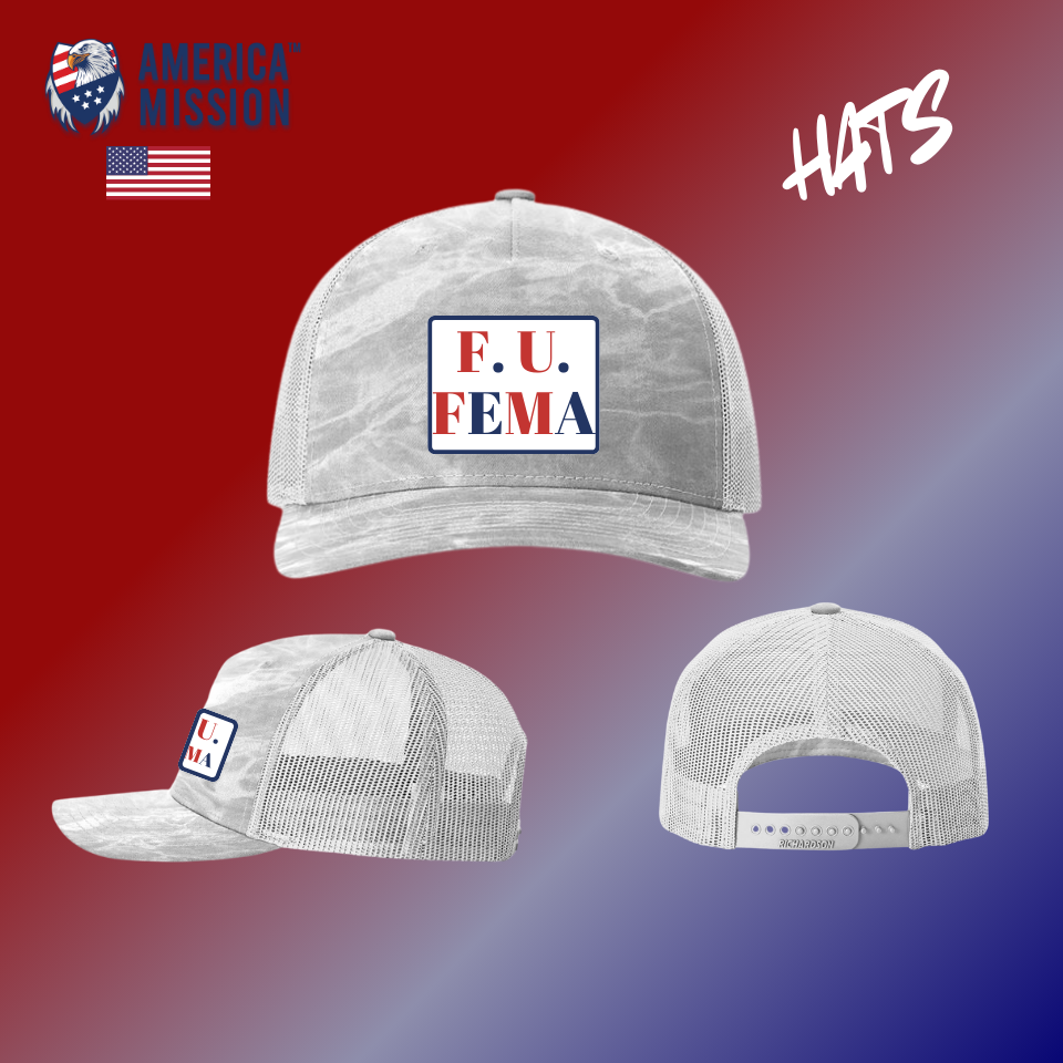 AM - FU FEMA Camo Hats