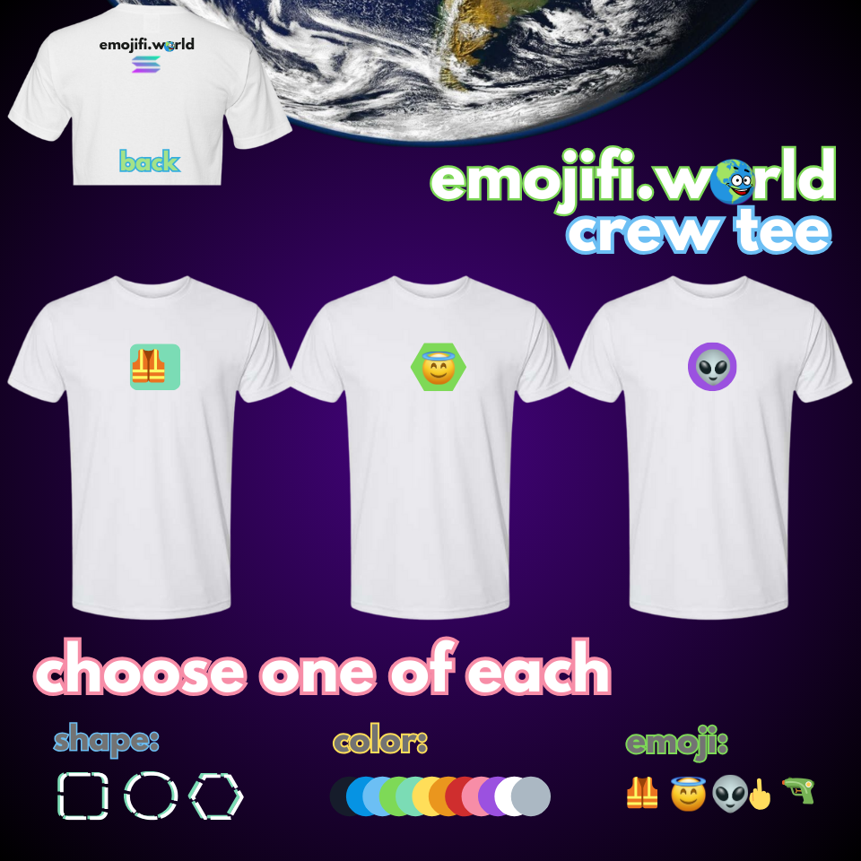 Emojifi Crew Neck Performance Tee