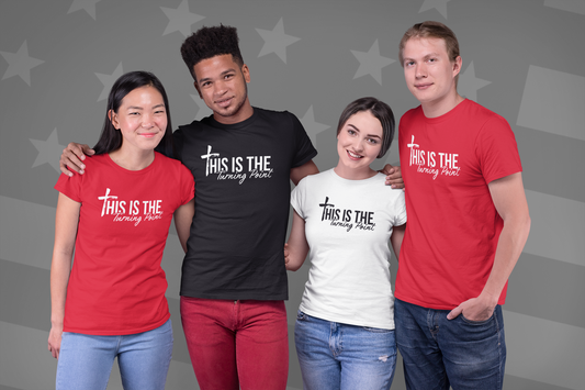 T-Shirts- This is the Turning Point - Charlie Kirk Inspired