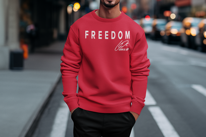 Crewneck Sweatshirt -  Freedom  – Charlie Kirk Tribute